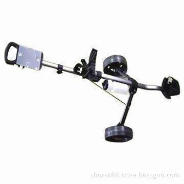 Push Golf Trolley with Two Wheels, Made of Aluminum